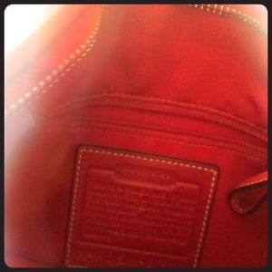 Coach Red Purse